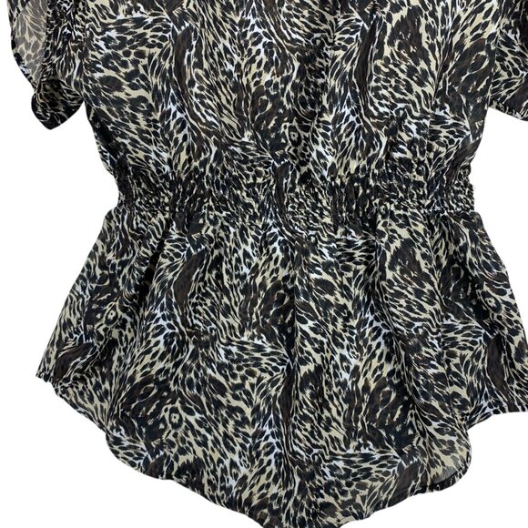 boho print loose fitting top  for women size medium JULES & JAMES - Picture 5 of 12